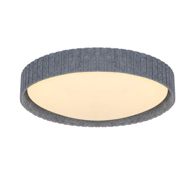 Nordlux Corato Indoor Ceiling Light Grey Plastic E14 Diffused - Mains Powered, IP20