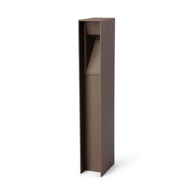 Til LED Outdoor Bollard Rust Brown IP65 2700K No Driver
