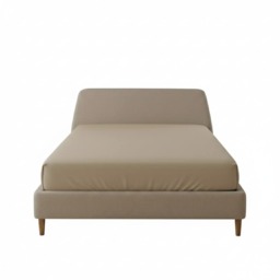 Flannelette Fitted Sheet Extra Deep 40cm Skirt Soft Brushed Cotton Brown Beige Single