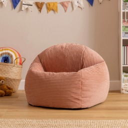 Kids High Rest Beanbag Corduroy Dawn Pink Pink Dawn Pink 1