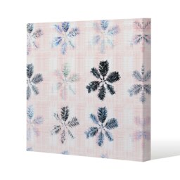 Colorful pine leaves (Canvas Print) Cream