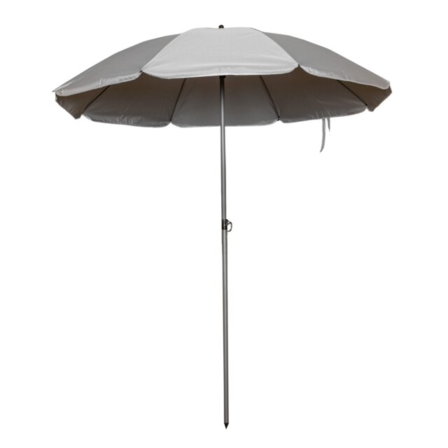 1.7m Outdoor Garden Patio Parasol Sun Shade in Grey