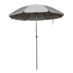 1.7m Outdoor Garden Patio Parasol Sun Shade in Grey
