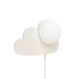 Nordlux Skykucloud Indoor Wall Light White Plastic Sensor E14 Diffused - Plug In or Mains Powered , IP20 White White