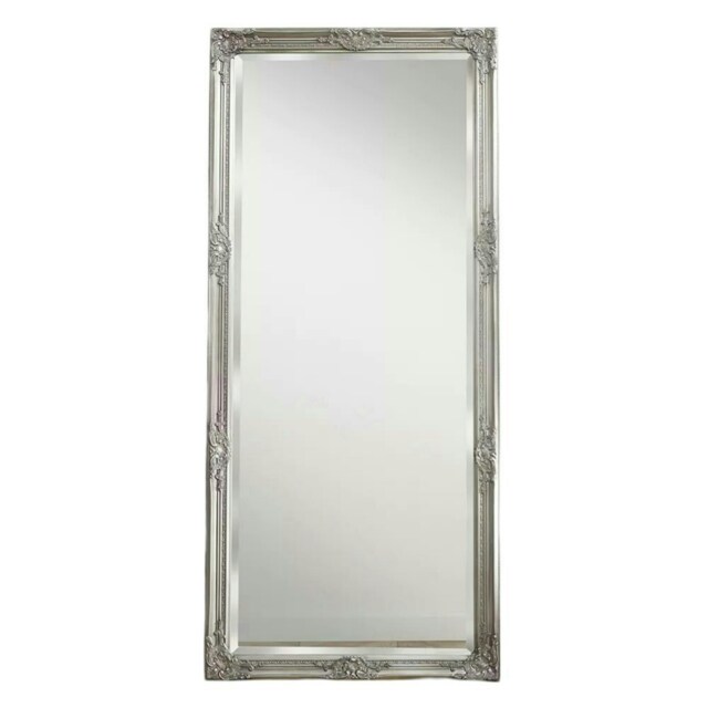 Highbury Rectangle Leaner Mirror Silver H 165cm X L 74cm 1