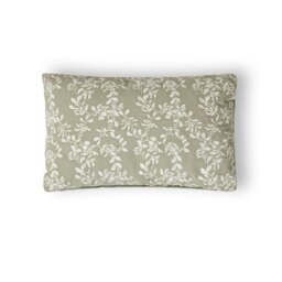 BHS Rustic Floral Cushion, Sage Multi 1