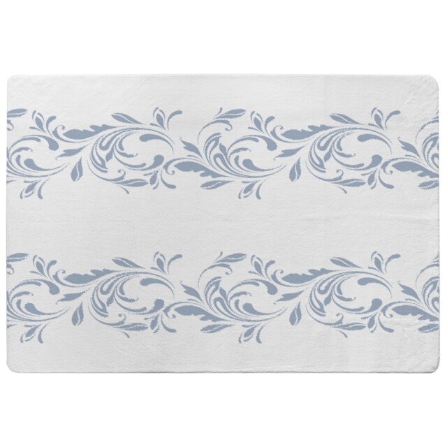 Decorative Swirls And Flowers Designer Rug Multi