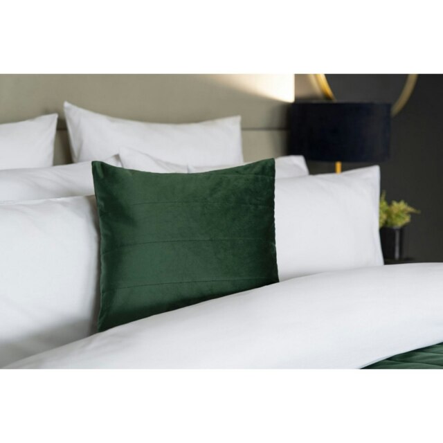 Belledorm Verona Cushion Cover - Emerald - 40cm x 40cm