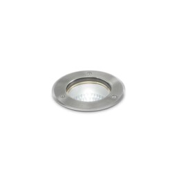 Park 1 Light Small Round Recessed Spotlight Steel IP65, GU10