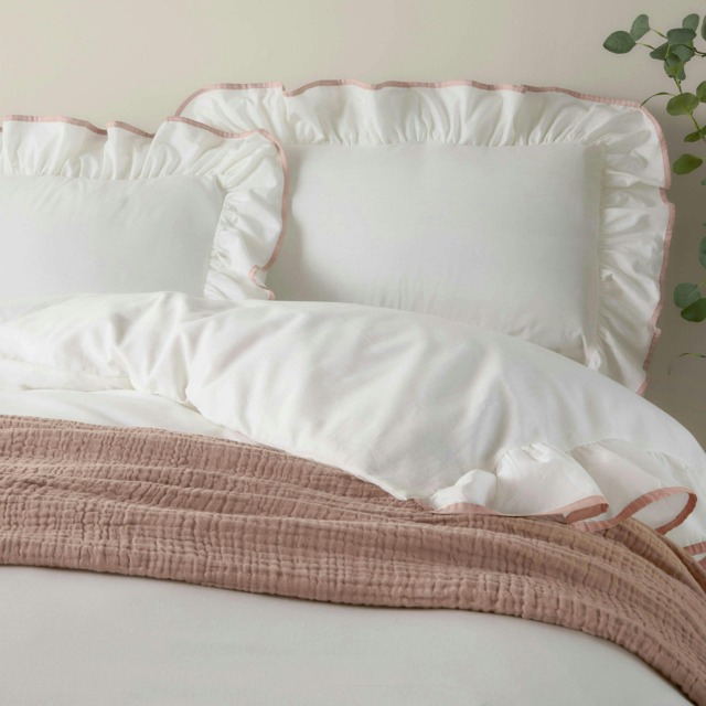 Wylder Blousey Pink Pillowcase Pair Pink One Size 2