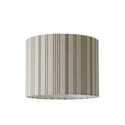 ValueLights Hallie Natural Small Stripe Ceiling Shade