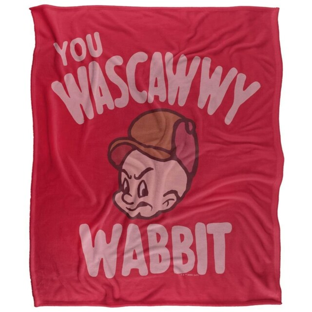 Looney Tunes Wascawwy Wabbit Doodle Blanket - Multicoloured - One Size