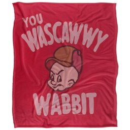 Looney Tunes Wascawwy Wabbit Doodle Blanket - Multicoloured - One Size
