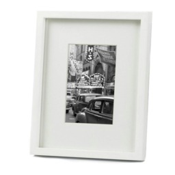 "Sixtrees Hanover 8 x 10"" Photo Picture Frame White One Size"