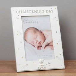 Bambino Resin Photo Frame 4x6 - Christening Day CG1629 Multi One Size