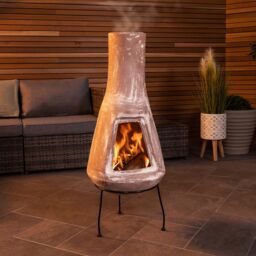 CHARLES BENTLEY SNUG Large Barcelona Clay Chiminea