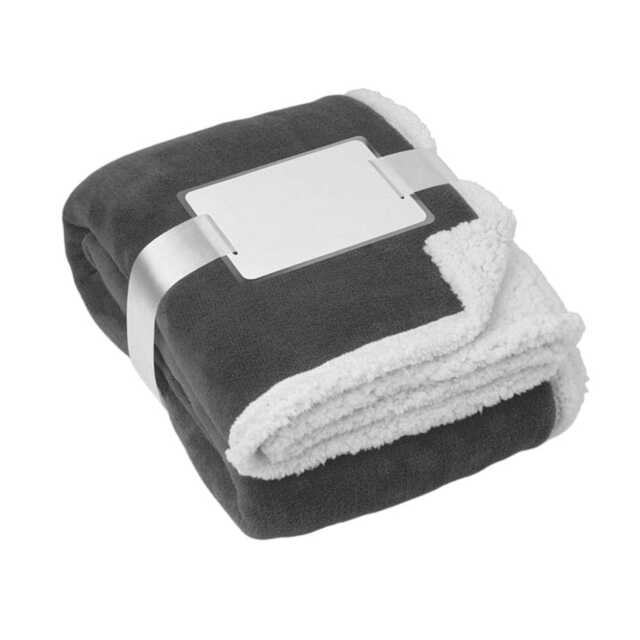 MidOcean Zermatt Coral Fleece Blanket - Grey - One Size Grey One Size