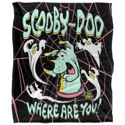 Scooby Doo Ghosts Blanket - Multicoloured - One Size