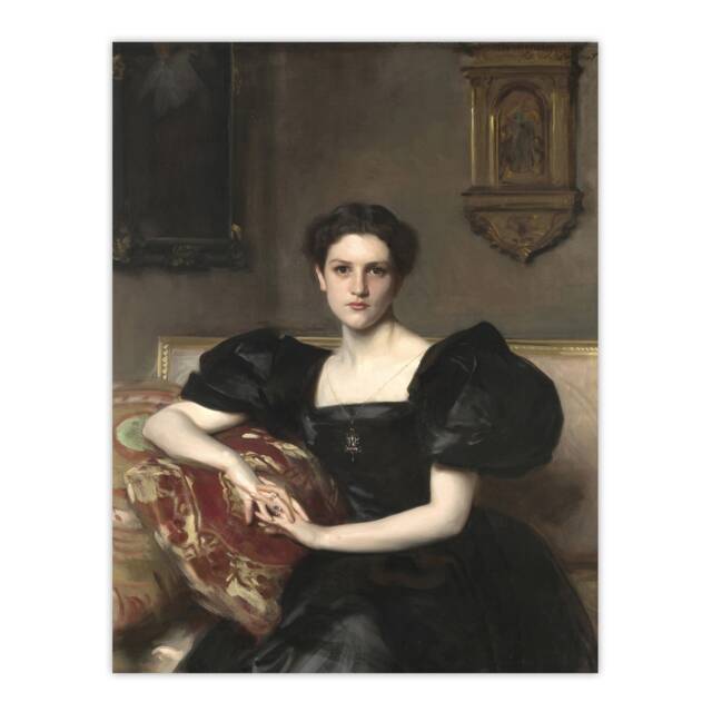 Elizabeth Winthrop Chanler Portrait Sargent Huge Wall Art Print 18X24 In