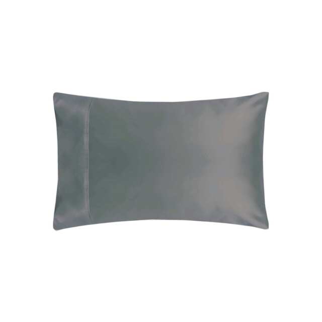 Belledorm 200 Thread Count Egyptian Cotton Housewife Pillowcases (Pair) - Slate - One Size