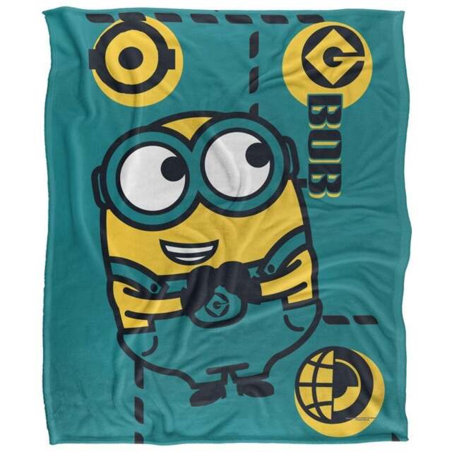 Minions Bob Blanket - White - One Size