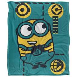Minions Bob Blanket - White - One Size
