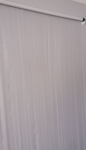 Heavy Duty Bug Blind,Fly Blind,Strip Blind, Door Blind-FROSTED (80cm wide-UK Standard door size)