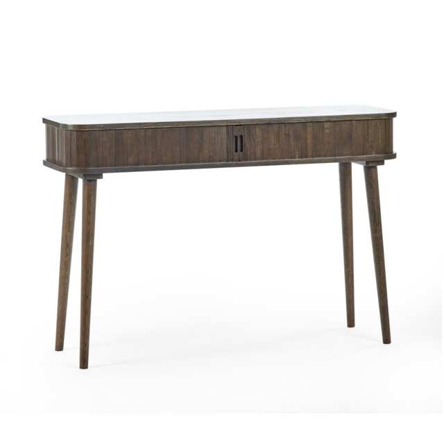 Arran Console Table in Dark Brown