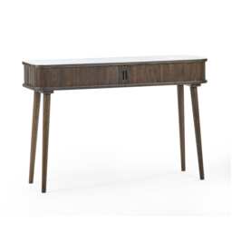 Arran Console Table in Dark Brown
