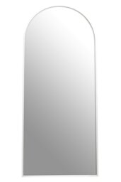 Descartes Silver Finish Wall Mirror Silver