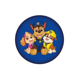 Paw Patrol Squad Shaped Filled Cushion Blue Blue/Brown 40cm x 40cm 1