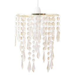 Gold & Amber Jewels Light Shade Yellow Bronze Small 1