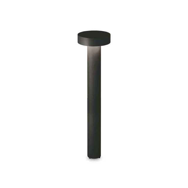 Tesla 4 Light 80cm Outdoor Bollard Black IP44