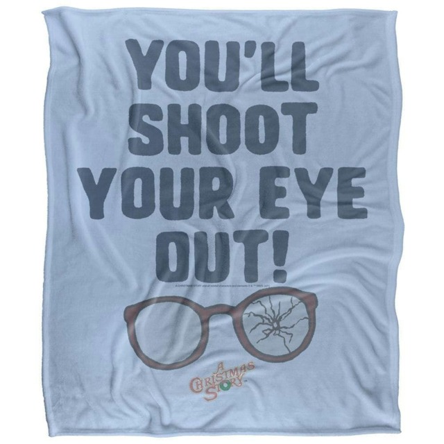 A Christmas Story Shoot Your Eye Out Blanket - Multicoloured - One Size