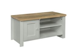 Highgate Small TV Unit Grey Oak