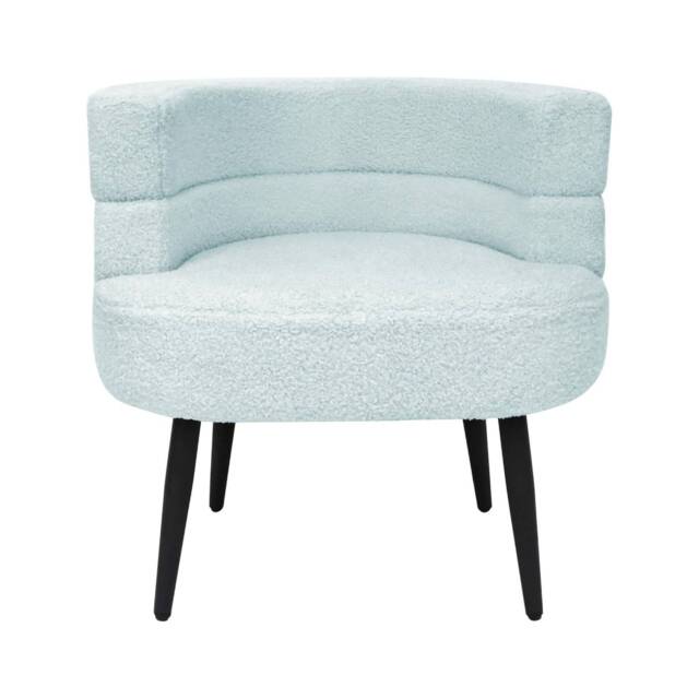 Alivio Sherpa Sofa Chair for Living Room & Bedroom (Blue)