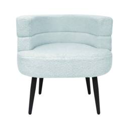 Alivio Sherpa Sofa Chair for Living Room & Bedroom (Blue)