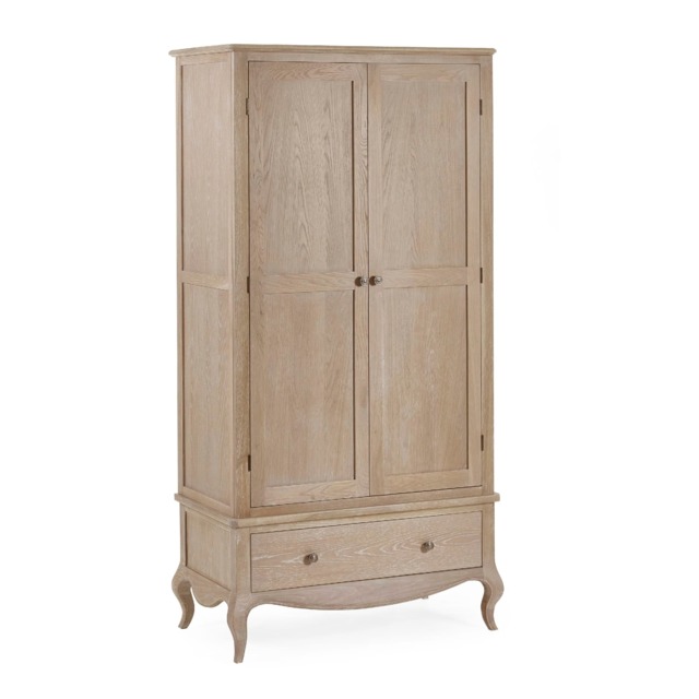Premium Amara Combination Wardrobe in Limed Oak