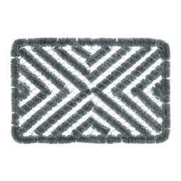 Groundsman Wire Rectangular Boot Scraper Mat - Grey/Silver - 40cm x 60cm
