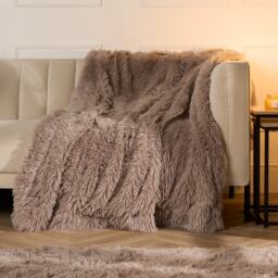 OHS Ultra Soft Fluffy Fleece Throw Luxury Bed Blanket