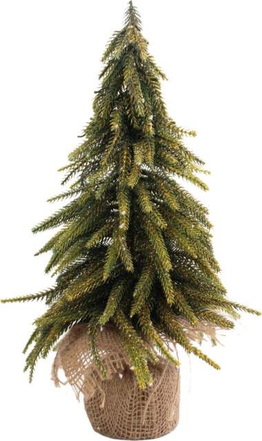 St Helens Decorative Gold Finish Christmas Tree, 35Cm