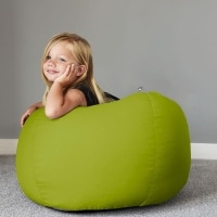 rucomfy Indoor Or Outdoor Kids Water Resistant Small Classic Beanbag