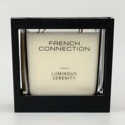 French Connection Wooden Collection Luminous Serenity Candle 495g