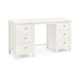 Premium Solace Dressing Table - Surf White