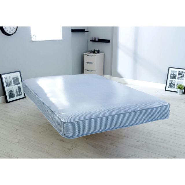 Source 5 Contract Water-Resistant Mattress - Durable & Easy-Clean Design Blue Small Single