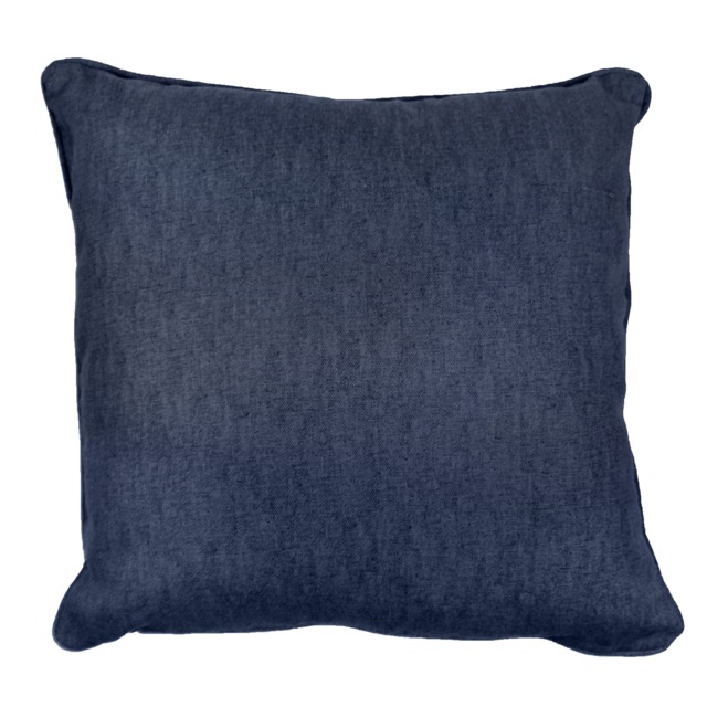 Fusion Sorbonne Filled Cushion Navy