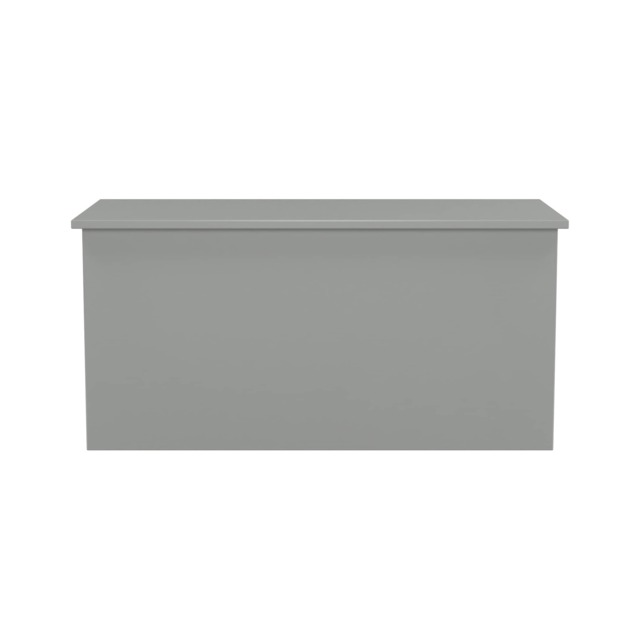 Trent Blanket Box in Dusk Grey (Ready Assembled) Grey Dusk Grey