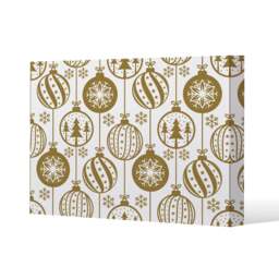 Christmas baubles (canvas) / 77 x 51 x 4cm Multi