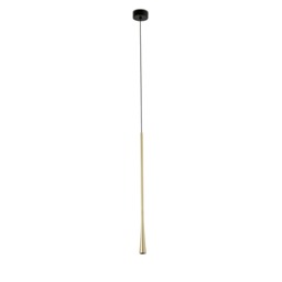 Diana 60 Integrated LED Pendant Ceiling Light Satin Gold 2700K