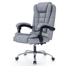 Rattantree Adjustable Swivel Office Chair High Back Fabric Executive Chair